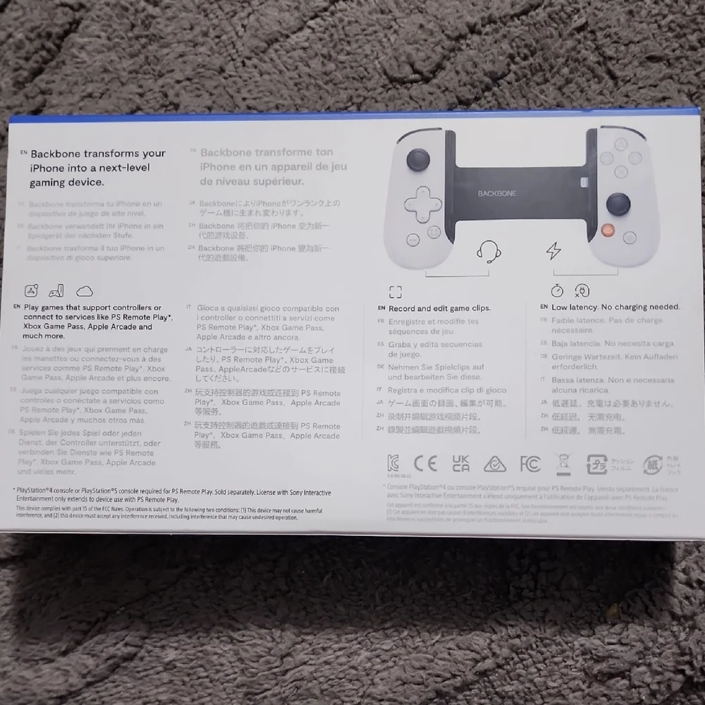Sony PlayStation Backbone Controller - White